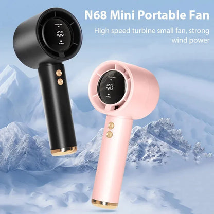 Mini Handheld Fan – USB Fast Charging, High-Speed & Quiet, Perfect for Travel & Outdoors