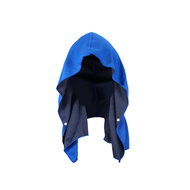 Cooling Hoodie Towel – Instant Evaporative Cooling for Sports, Gym & Outdoor Activities