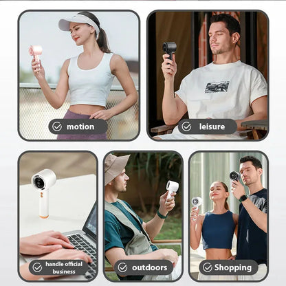 Mini Handheld Fan – USB Fast Charging, High-Speed & Quiet, Perfect for Travel & Outdoors